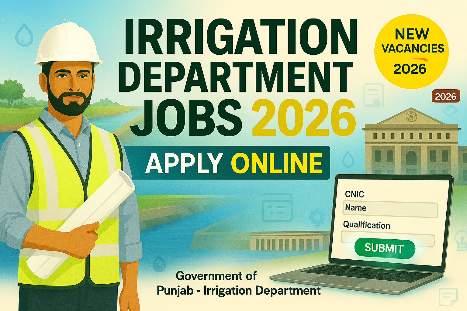 Punjab Irrigation Department Jobs 2026