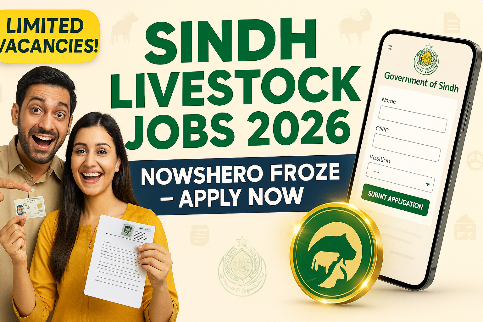 Sindh Livestock Department Jobs 2026