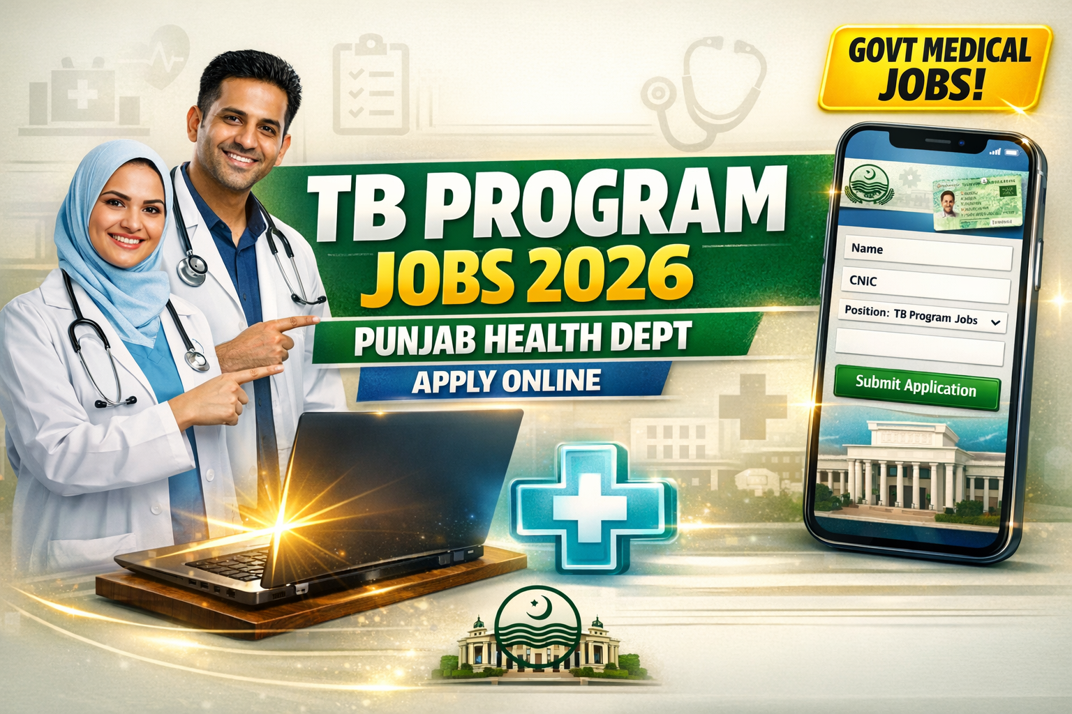 Provincial TB Control Program Punjab Jobs 2026